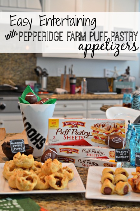 Easy Entertaining with Pepperidge Farm Puff Pastry Appetizers