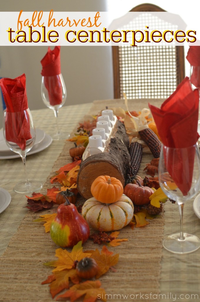 Fall Harvest Table Centerpieces