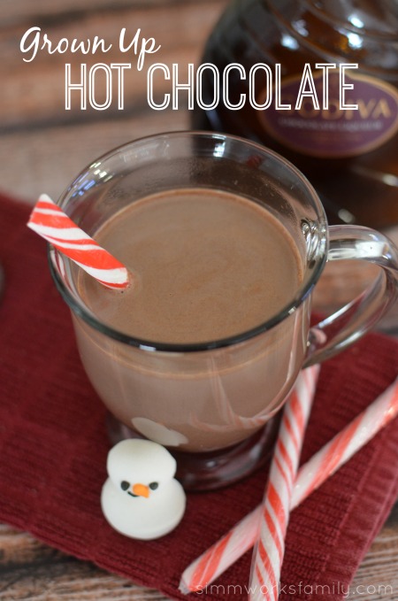 Grown Up Hot Chocolate #SweetNLowStars