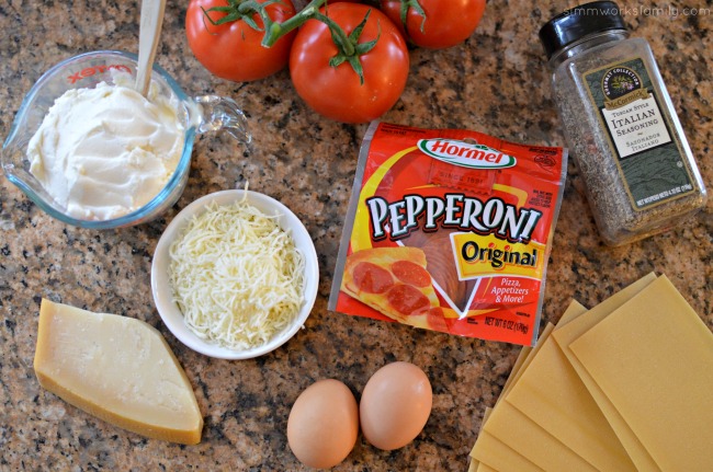 Pepperoni Recipe Ideas Pepperoni Lasagna Roll Ups ingredients