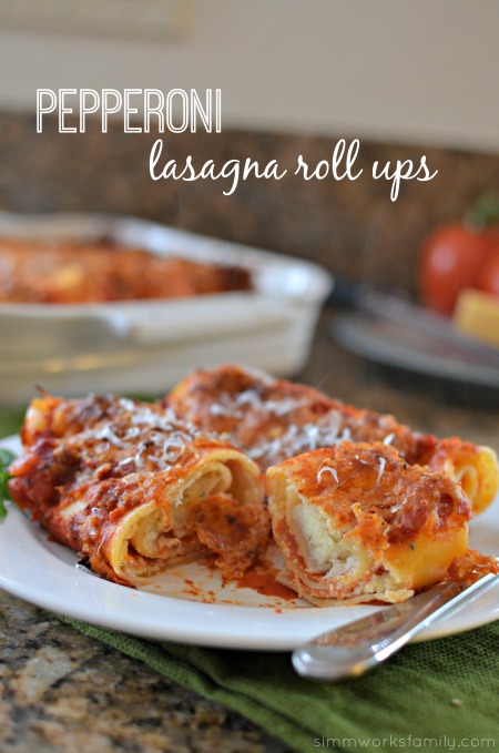 Pepperoni Recipe Ideas Pepperoni Lasagna Roll Ups
