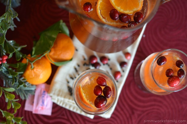 Spiced Citrus Sangria Drink Recipe ready to enjoy