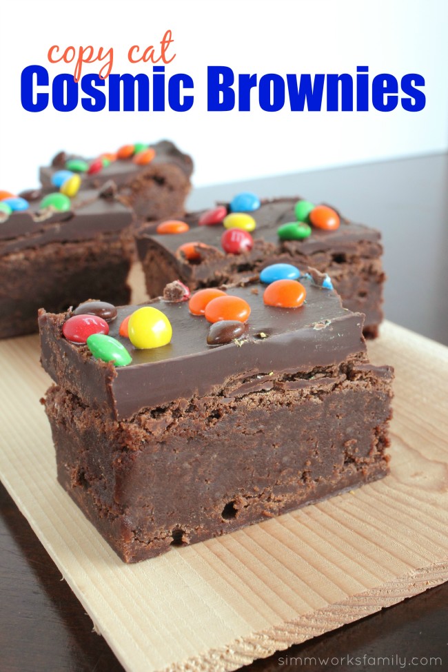 Copy Cat Cosmic Brownies