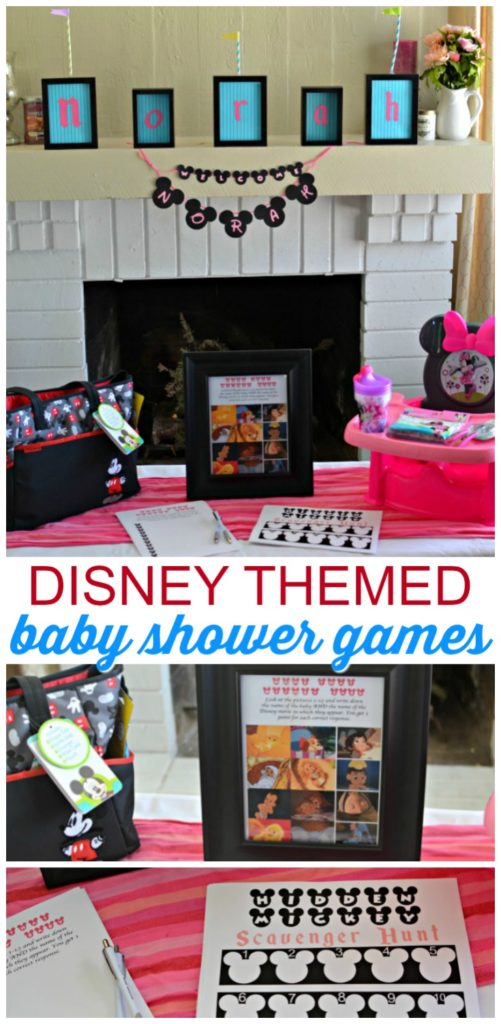 Disney Baby Shower Games