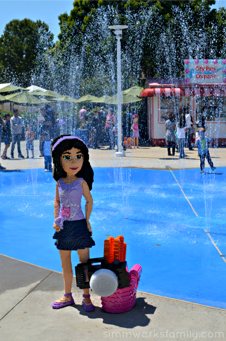 Legoland Heartlake City splash pad