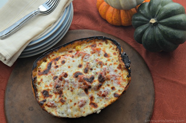 Spaghetti Squash Chicken Lasagna with Foster Farms