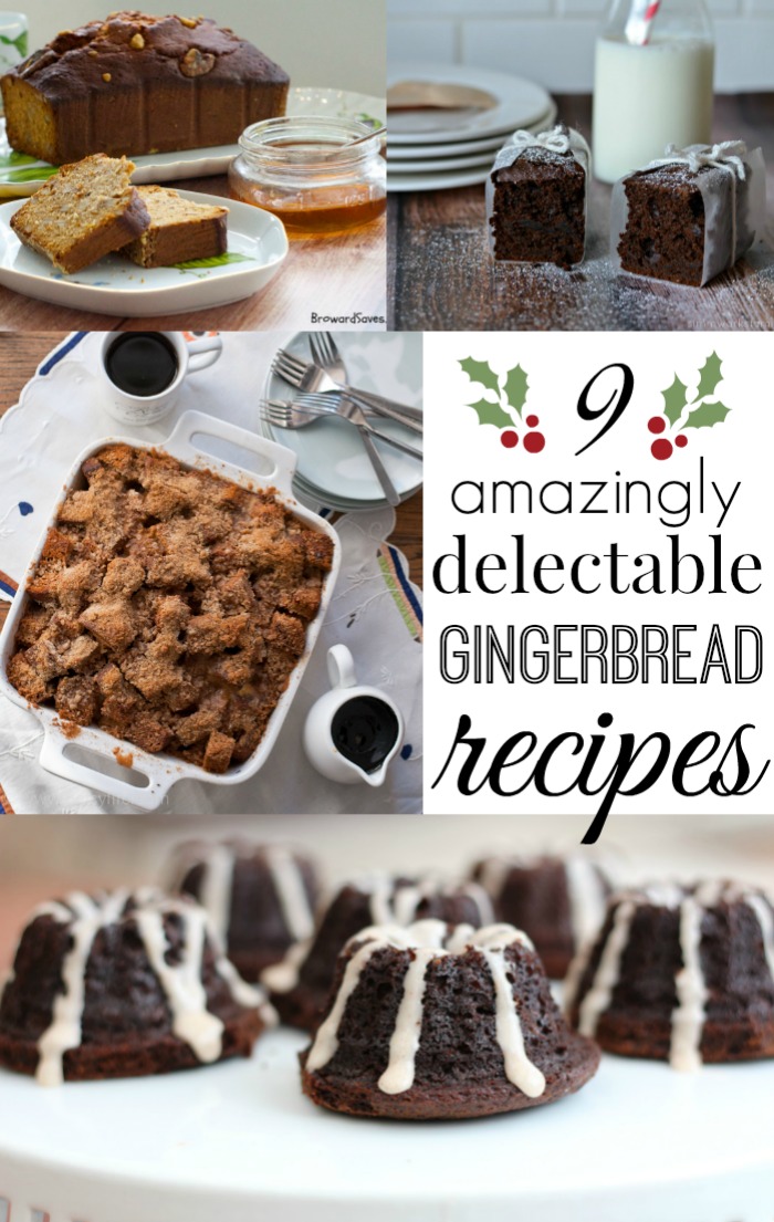 9 Amazingly Delectable Gingerbread Recipes