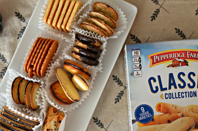 Entertaining during the holidays with pepperidge farm