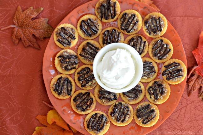 Fall Harvest Party Ideas - Mini Pecan Pie Bites