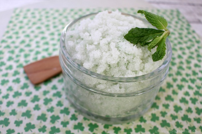 Vanilla Mint Sugar Scrub - a great way to relax