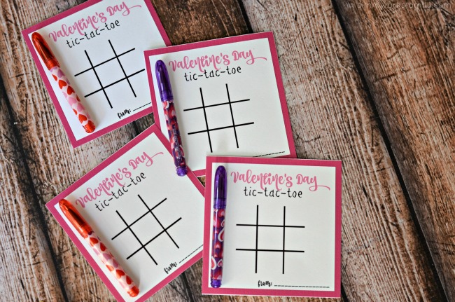 A Dare from United Healthcare + Tic Tac Toe Valentines Day Printables