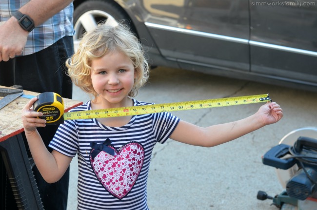 Building a DIY Vertical Toy Storage needs precise measurements