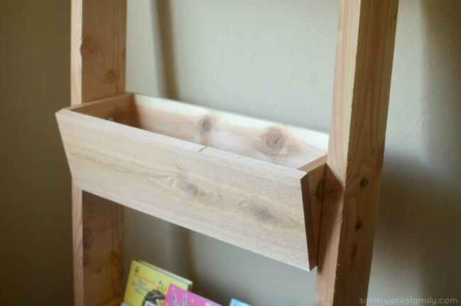 DIY Vertical Toy Storage close up of boxes