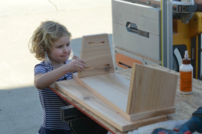 DIY Vertical Toy Storage - measure twice cut once