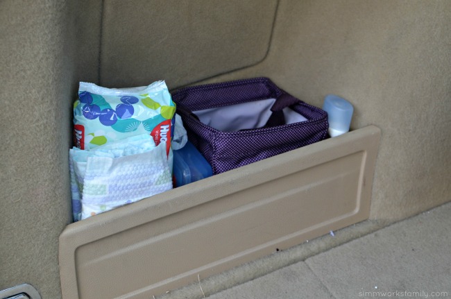 Road Trip Tips Traveling with Baby - diaper changing station