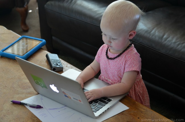 Tips for Working At Home With A Toddler - letting go of perfection