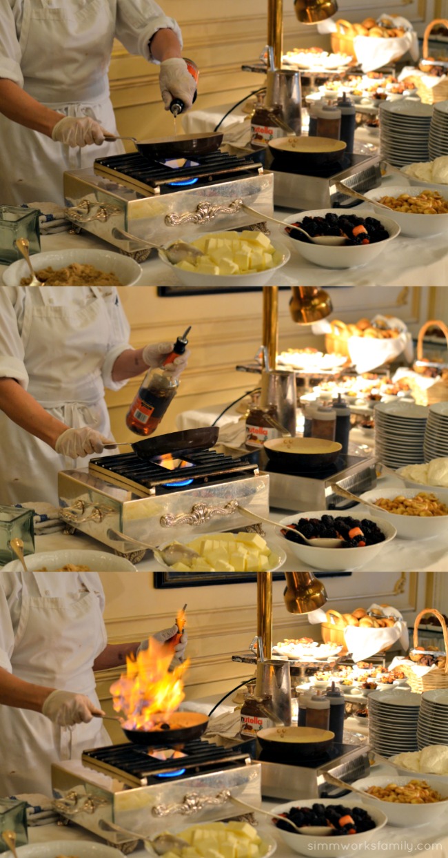 Mother's Day Brunch at the Westgate Hotel - crepe station