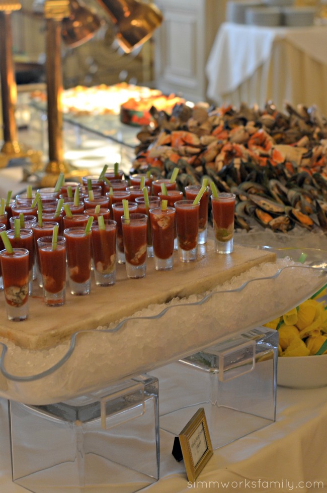 Mother's Day Brunch at the Westgate Hotel - seafood