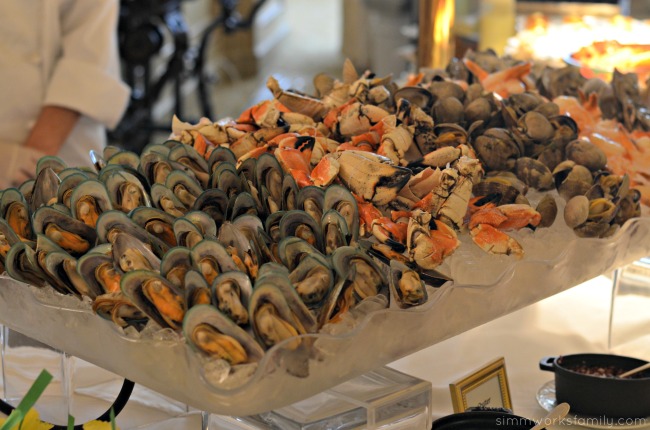 Mother's Day Brunch at the Westgate Hotel - shellfish