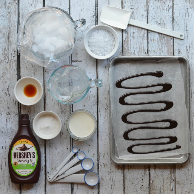 Homemade Chocolate Ice Cream In A Bag ingredients