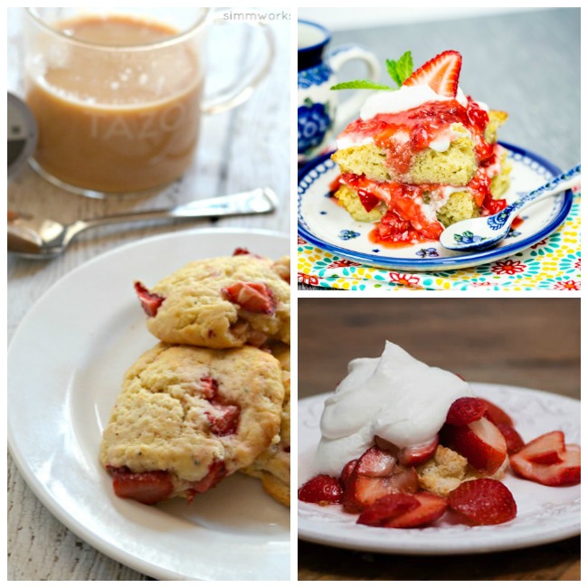 Strawberry Shortcake Day recipes