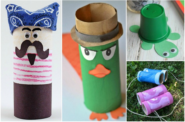 Summer Crafts for Kids toilet roll crafts