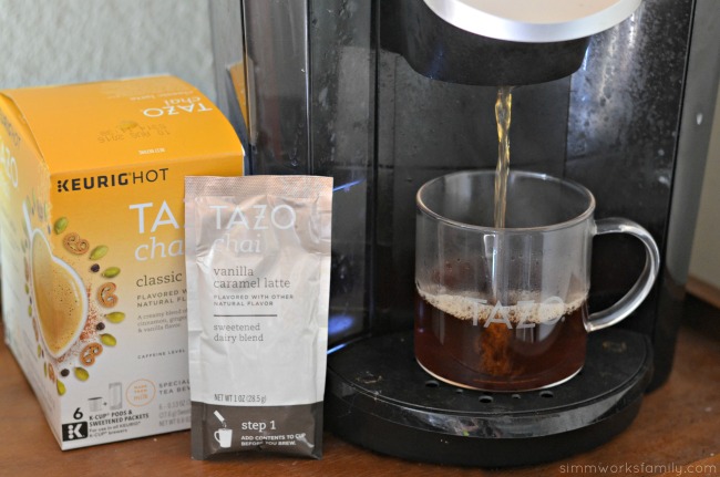 Tazo Chai Classic Latte in the Keurig