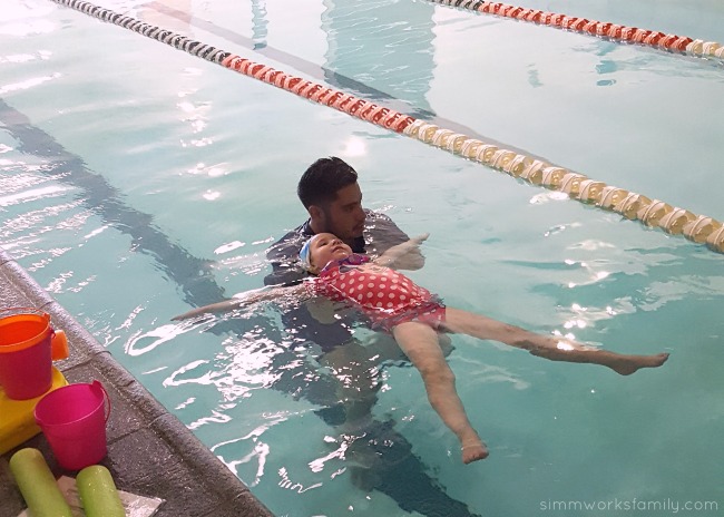 Why You Shouldn't Stop Swim Lessons After Summer - floating