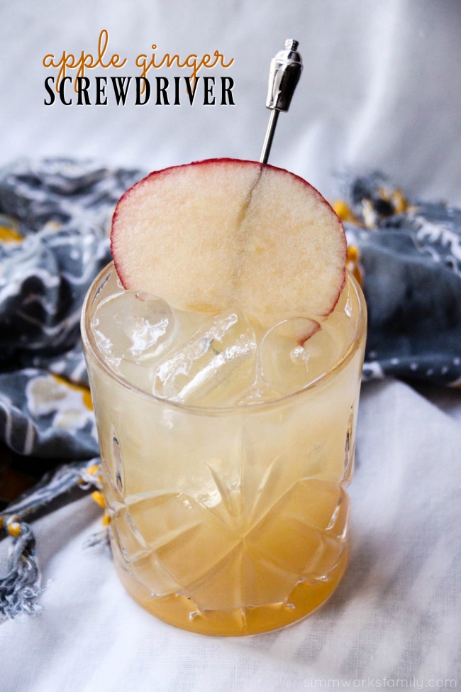 Apple Ginger Screwdriver