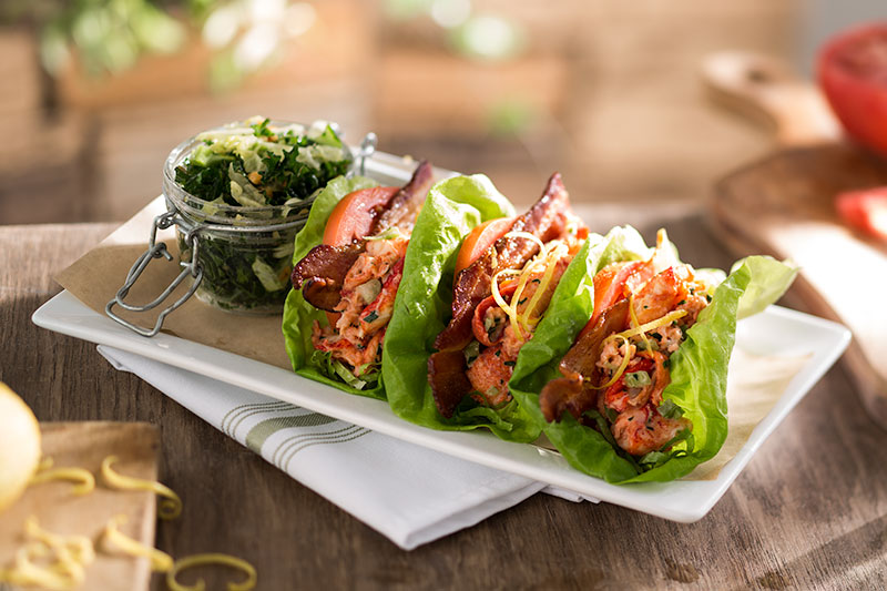 s52-lobster-blt-lettuce-wraps