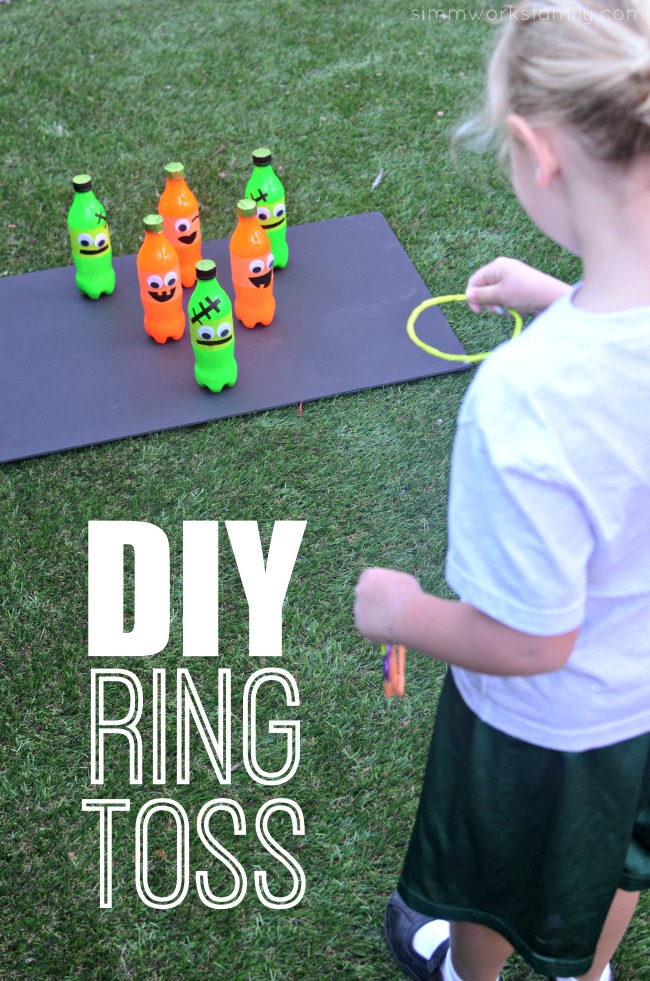 How To Make A Homemade Ring Toss Game That You Can Play Indoors