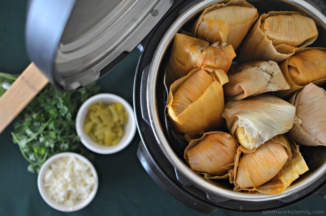 homemade-tamales-in-the-instant-pot-load-into-pot
