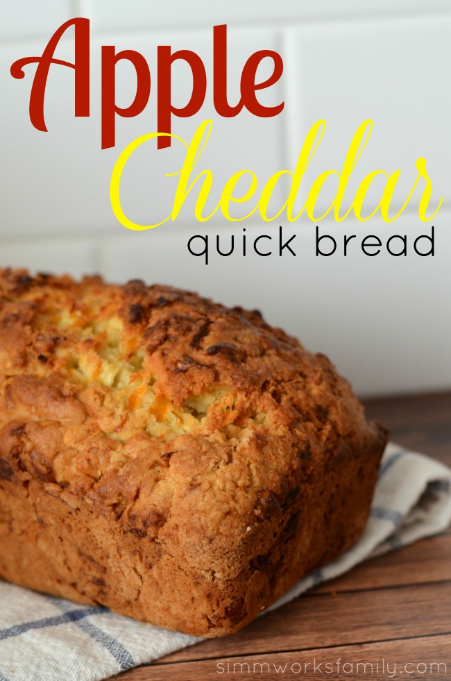 Apple Cheddar Quick Bread