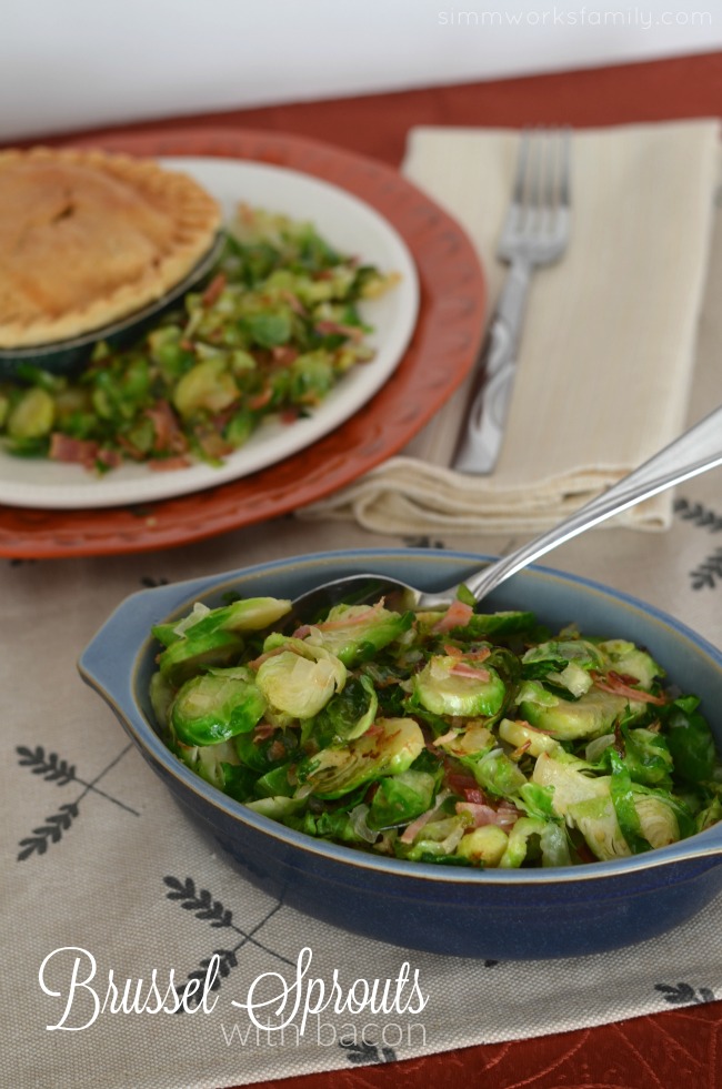 Fall Favorites: Pot Pies + Brussell Sprouts with Bacon