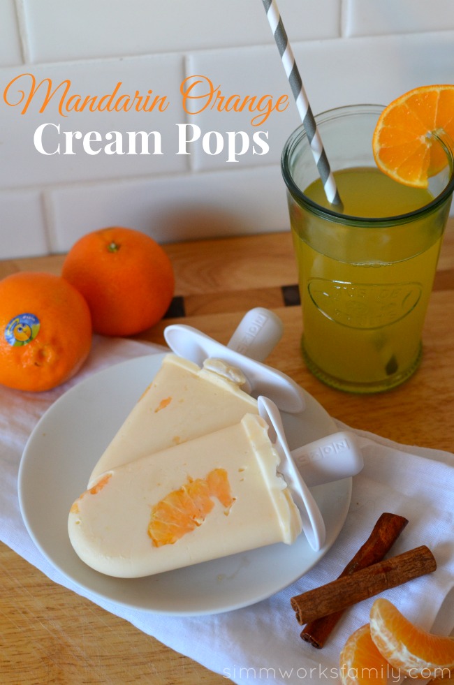 Orange Creamsicle Recipe and Zoku Pop Maker - Super Healthy Kids