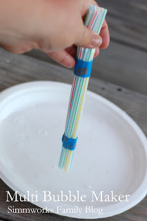 DIY Multi Bubble Maker - A Crafty Spoonful