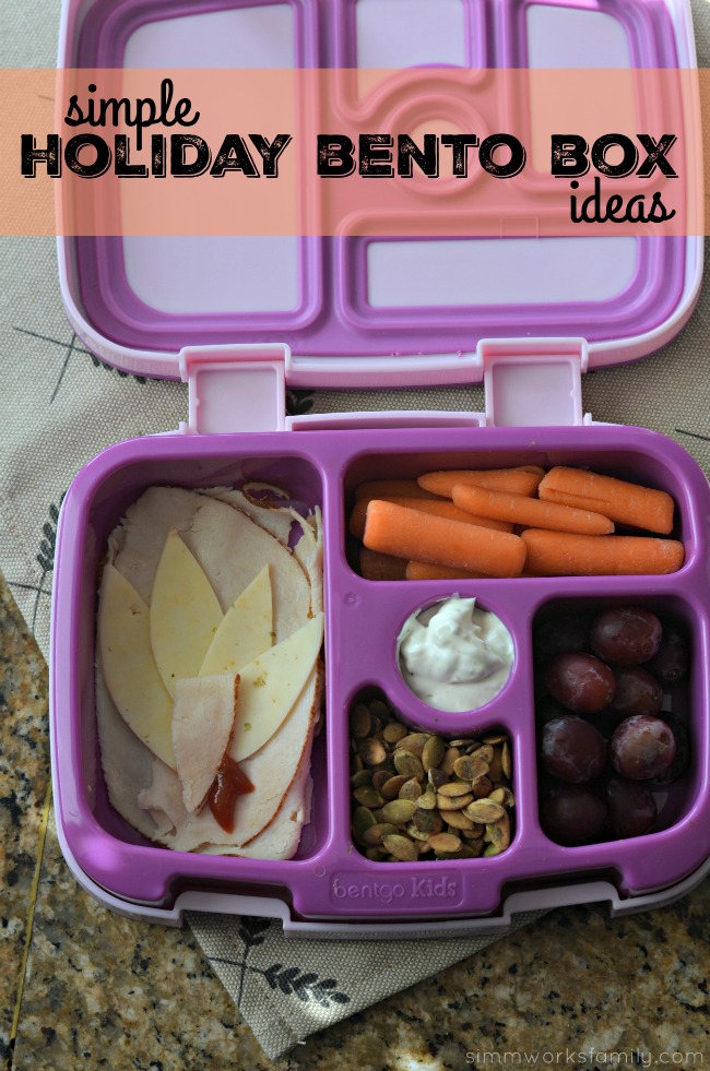 Simple Holiday Bento Box Ideas A Crafty Spoonful