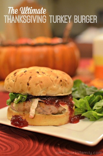The Ultimate Thanksgiving Turkey Burger