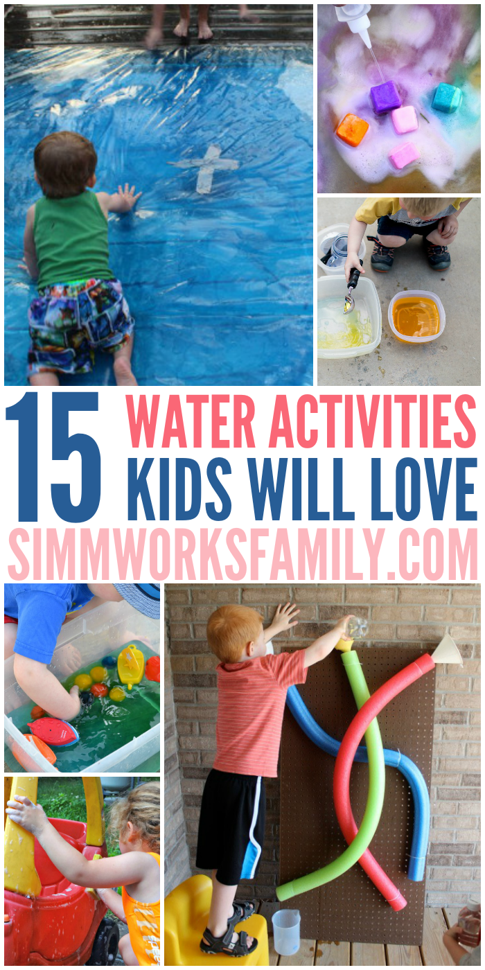 15 Water Activities For Kids - A Crafty Spoonful