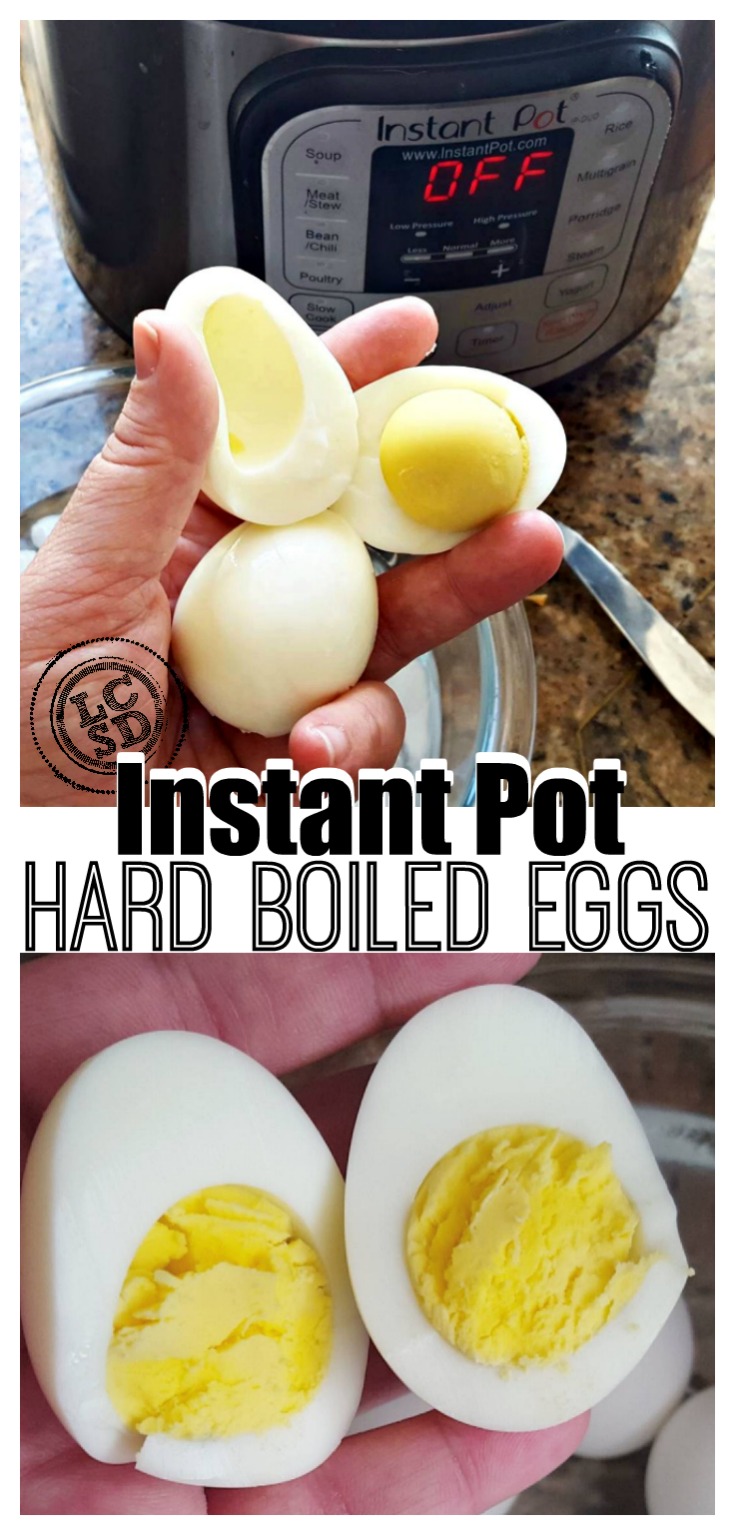 Instant Pot Hard Boiled Eggs Using the 5-5-5 Method