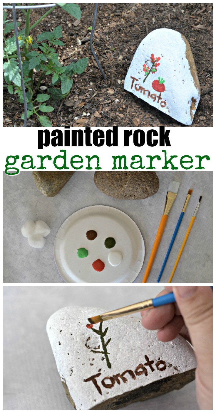 DIY Painted Rocks as Garden Markers  Budget Friendly Tutorial – SUNSHINE  FARM