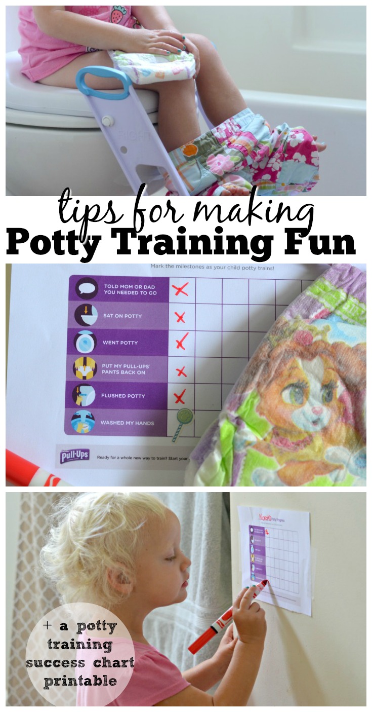 Make Potty Training Fun, Potty Reward Chart Printable